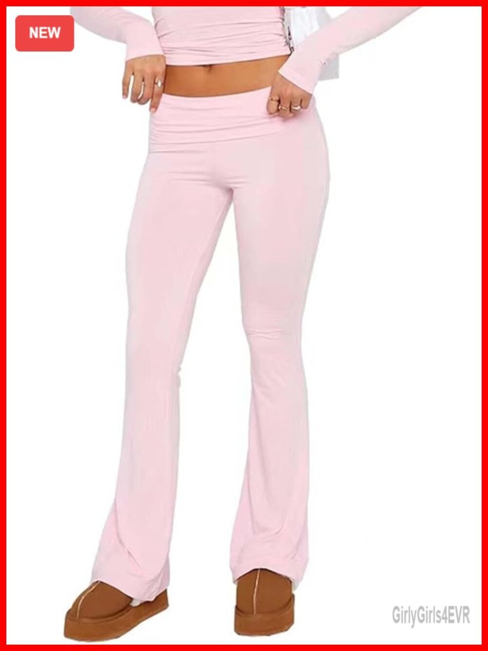Low Rise Y2k Flare Bootcut Yoga Pants Stretchy Bell Bottom Lounge Streetwear